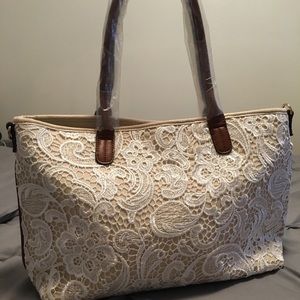 Lace Tote